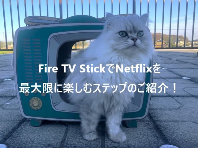 Fire TV StickでNetflixを最大限に楽しむステップのご紹介！