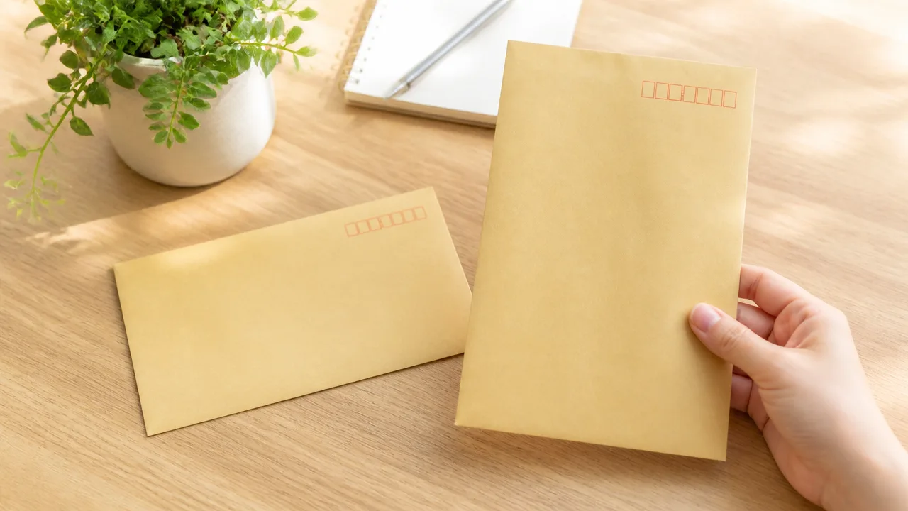 簡易書留封筒はどれを使う？書き方・送り方・料金をやさしく解説