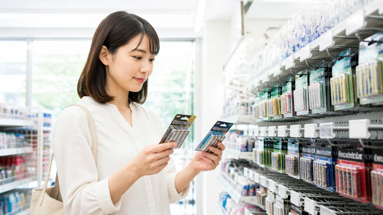 コンビニ電池の種類と値段は?失敗しない選び方もやさしく解説