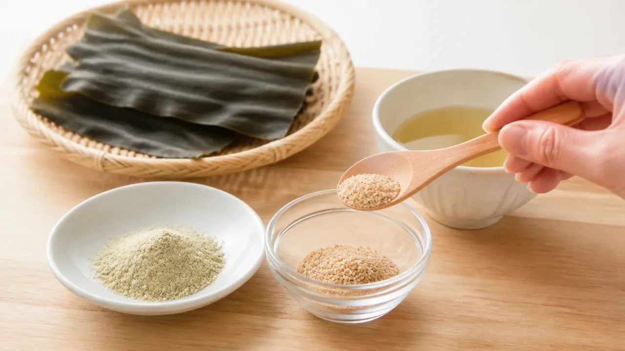 昆布茶の代用は何がいい?身近な調味料と料理別の使い分け