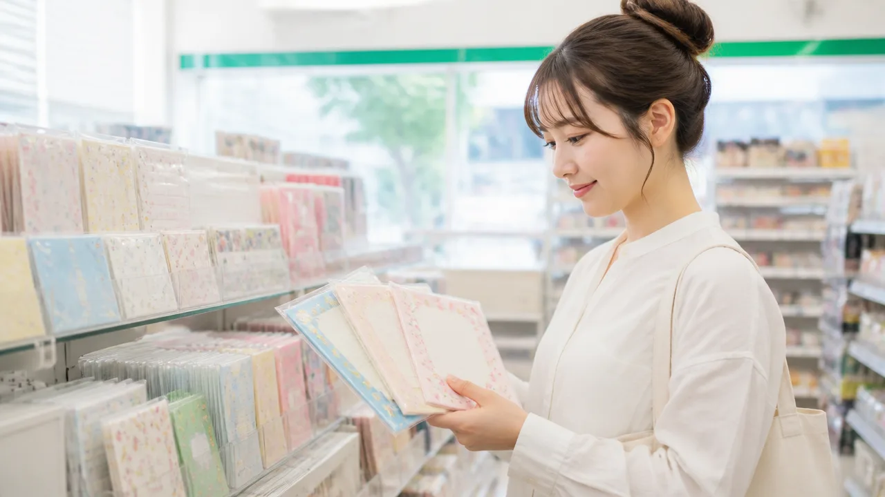 コンビニのレターセットはかわいい？取扱店と選び方を紹介