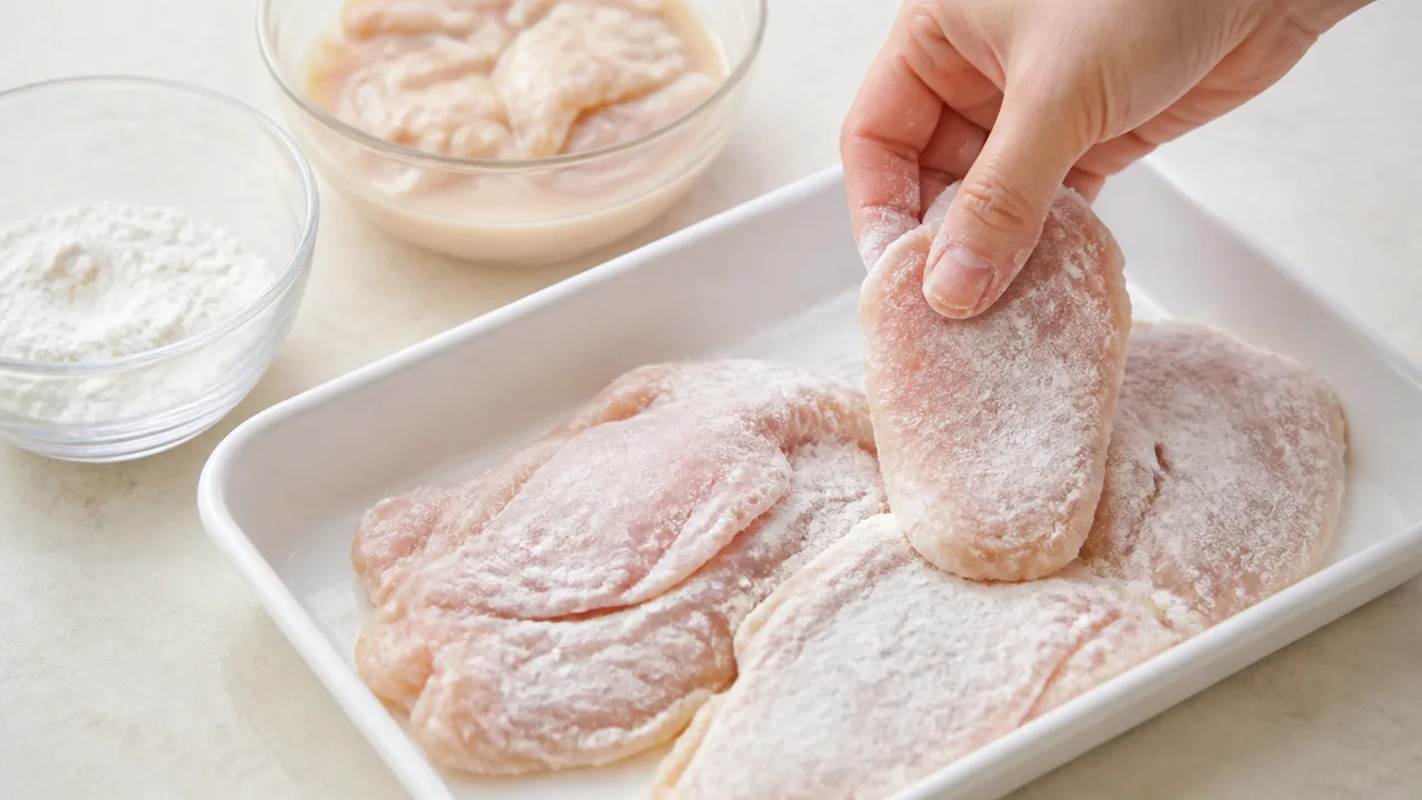 鶏胸肉に片栗粉をまぶすのはなぜ?しっとり仕上がる理由とコツ